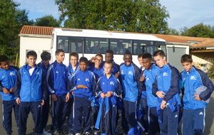 Nos U15 en interdistrict à Puymoyen