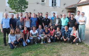 Réception de l'ESN à la Mairie de Nouaillé (10/06)