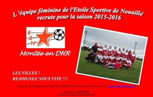 Les filles recrutent pour la saison prochaine en DHR
