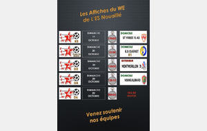 LES AFFICHES DU WE DE L'ESN