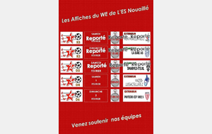 PROGRAMME DU WE DU 1er & 2 FEVRIER 2020