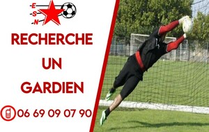 🧤 RECHERCHE D’UN GARDIEN 🧤
