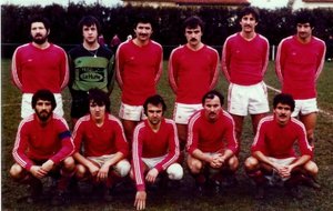 Saison 1982/1983 - ESN 1 - Flannin, Texereau, Gaspard, Venien, Discepoli, Dupuis, Proust, Proust, Sourisseau, Ferchaux, Jousselin