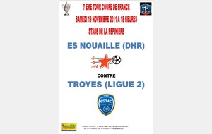 Affiche Match contre Troyes