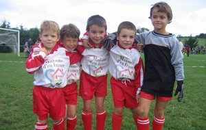 Saison 2006/2007 - Débutants - Bremaud, Le Moal, Hebras, Frison, Blaud