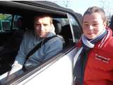 Cédric Carrasso (FC Girondins de Bordeaux) avec Maxence Lemoine (U13) le 22/02/2013 