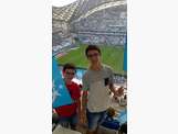 Paul HEBRAS (U16) et Arthur HEBRAS (U14) pour OM - Juventus (2 - 0) le 01/08/2015 au Vélodrome de Marseille avec 64020 spectateurs.