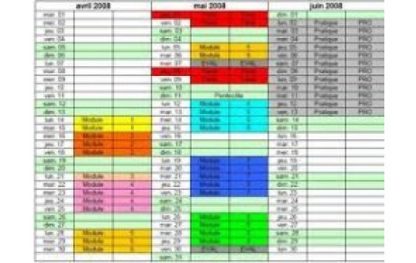 Planning Saison 2011/2012 Séniors et U18 Exc.