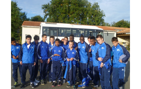 Nos U15 en interdistrict à Puymoyen