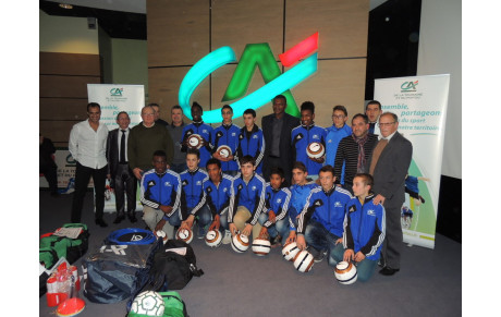 Remise du Mozaic Foot Challenge - Crédit Agricole