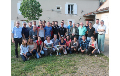 Réception de l'ESN à la Mairie de Nouaillé (10/06)