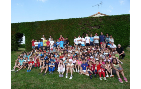 Découverte du foot avec l'école primaire