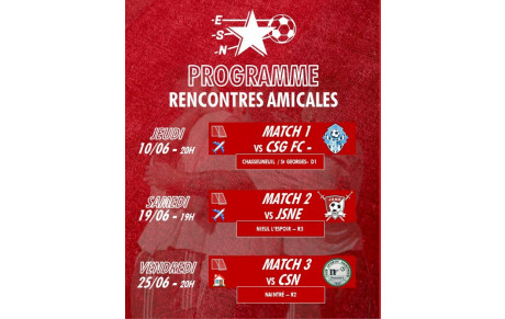 🥅⚽️ RENCONTRES AMICALES⚽️🥅
