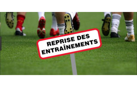 Entrainements Début Janvier 2022